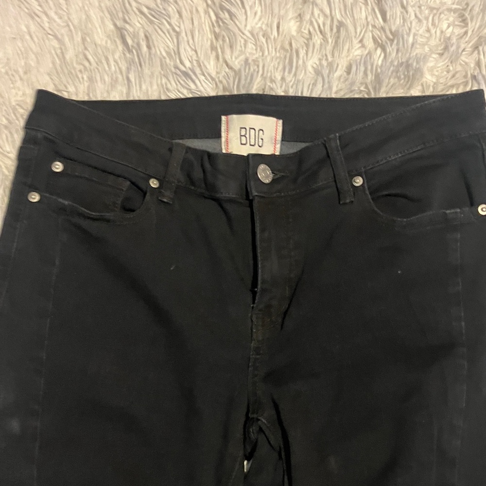 BDG Black  low rise extreme flare Jeans